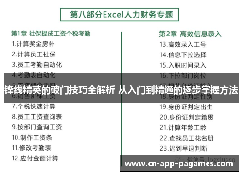 锋线精英的破门技巧全解析 从入门到精通的逐步掌握方法 锋线精英的破门技巧全解析 从入门到精通的逐步掌握方法